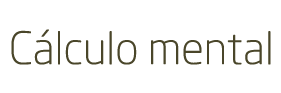 Cálculo Mental